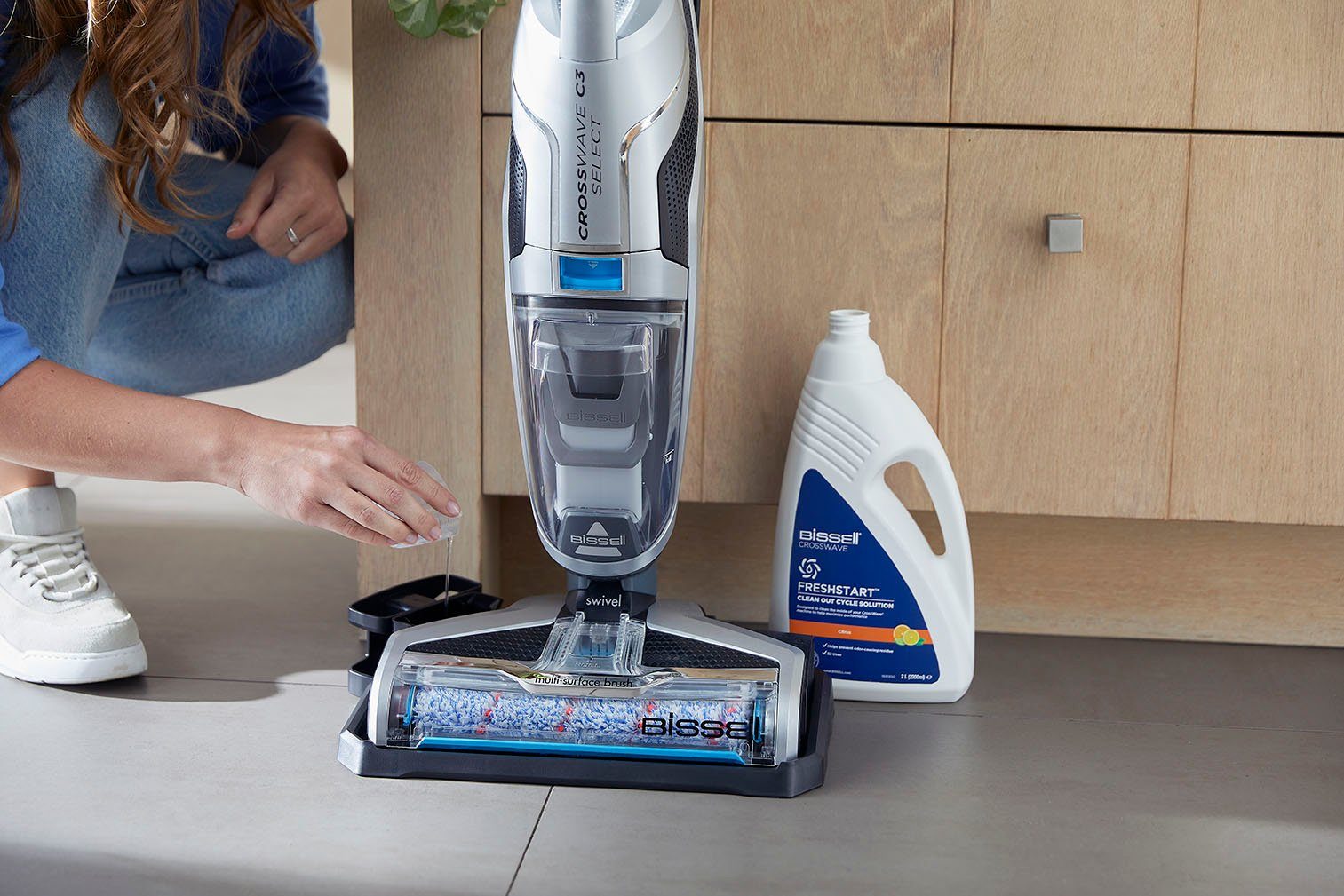 Bissell Nass-Trocken-Sauger CrossWave C3, 560 W, beutellos
