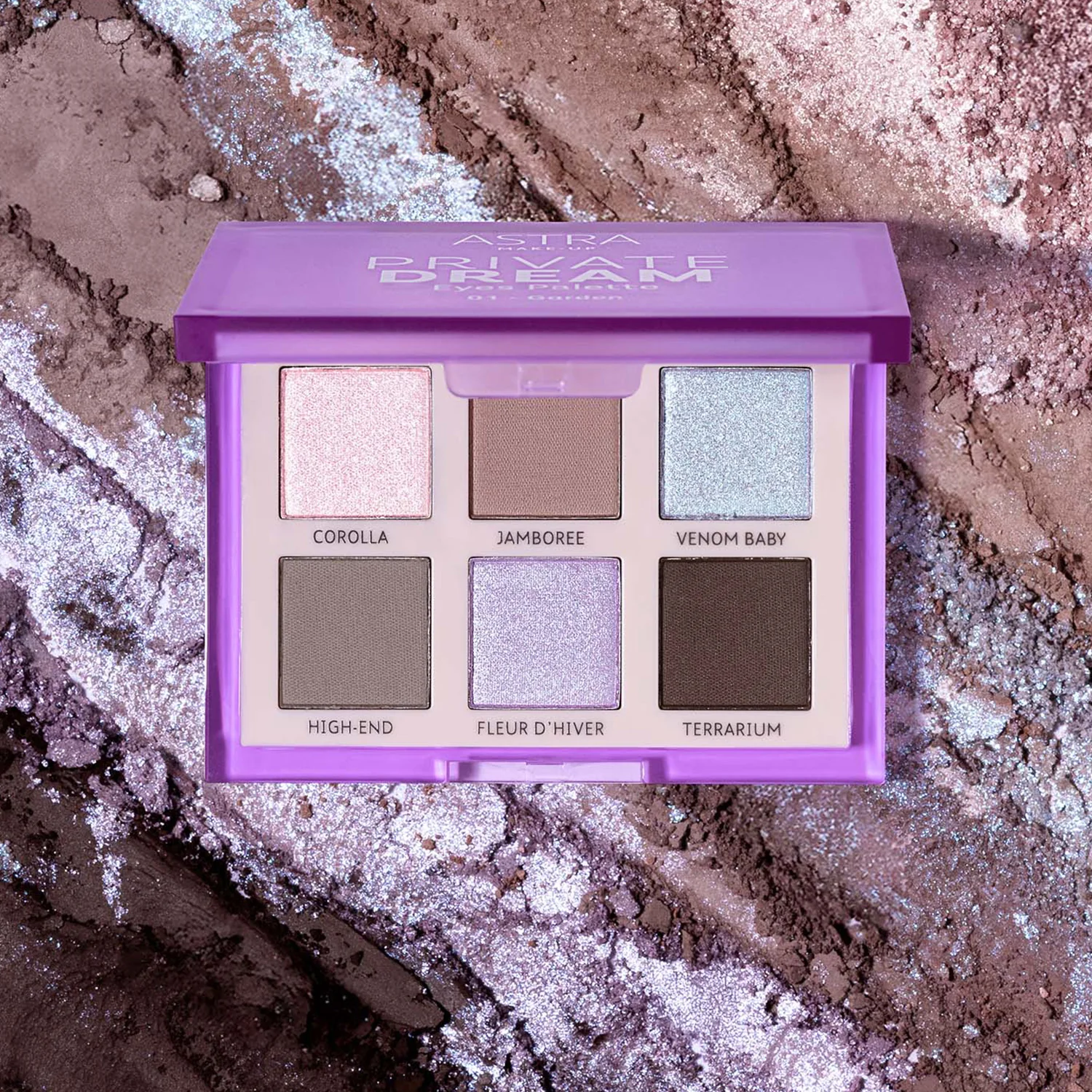 PRIVATE DREAM eyes palette - Øyenpalett, Kompakt øyenskygge