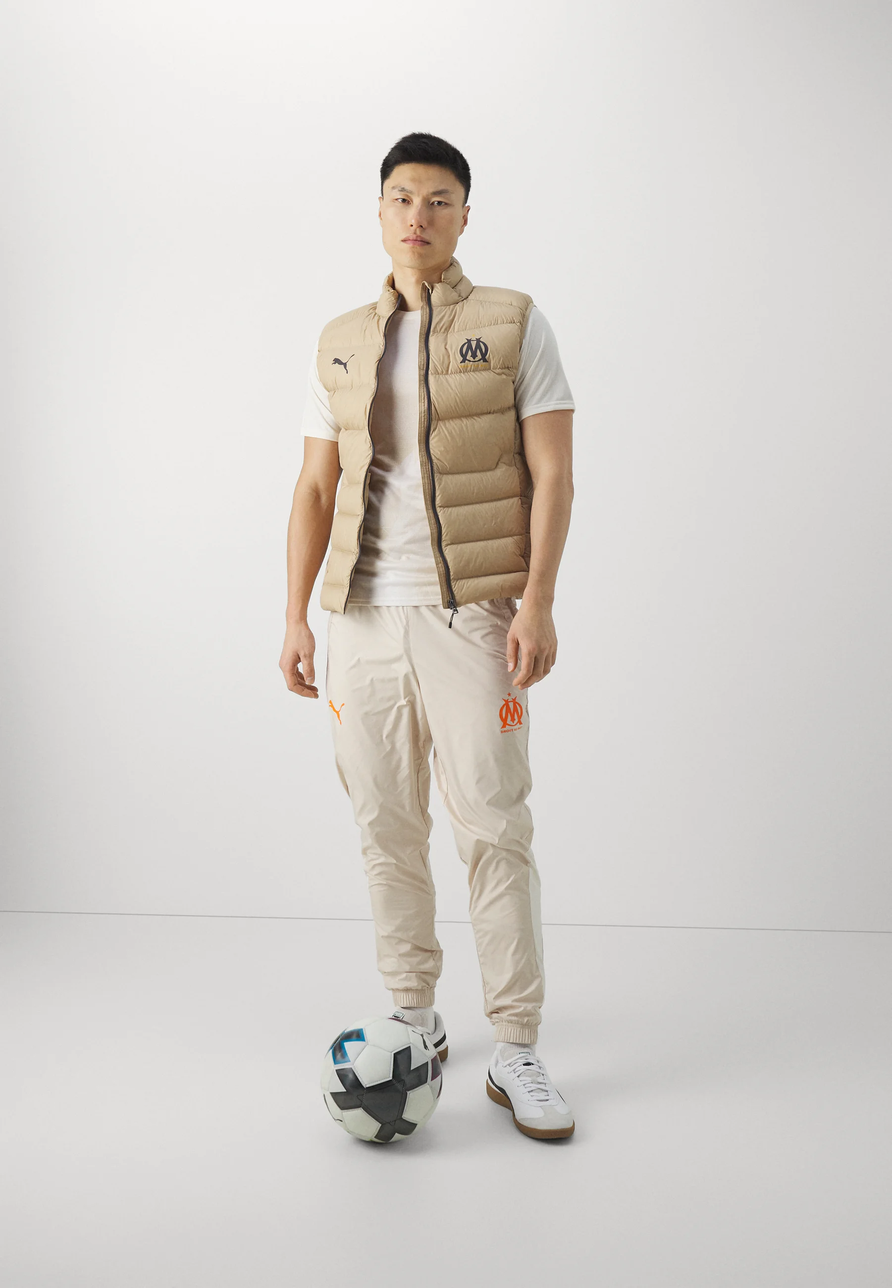 Puma OLYMPIQUE DE MARSAILLE CASUALS VEST - Chaleco