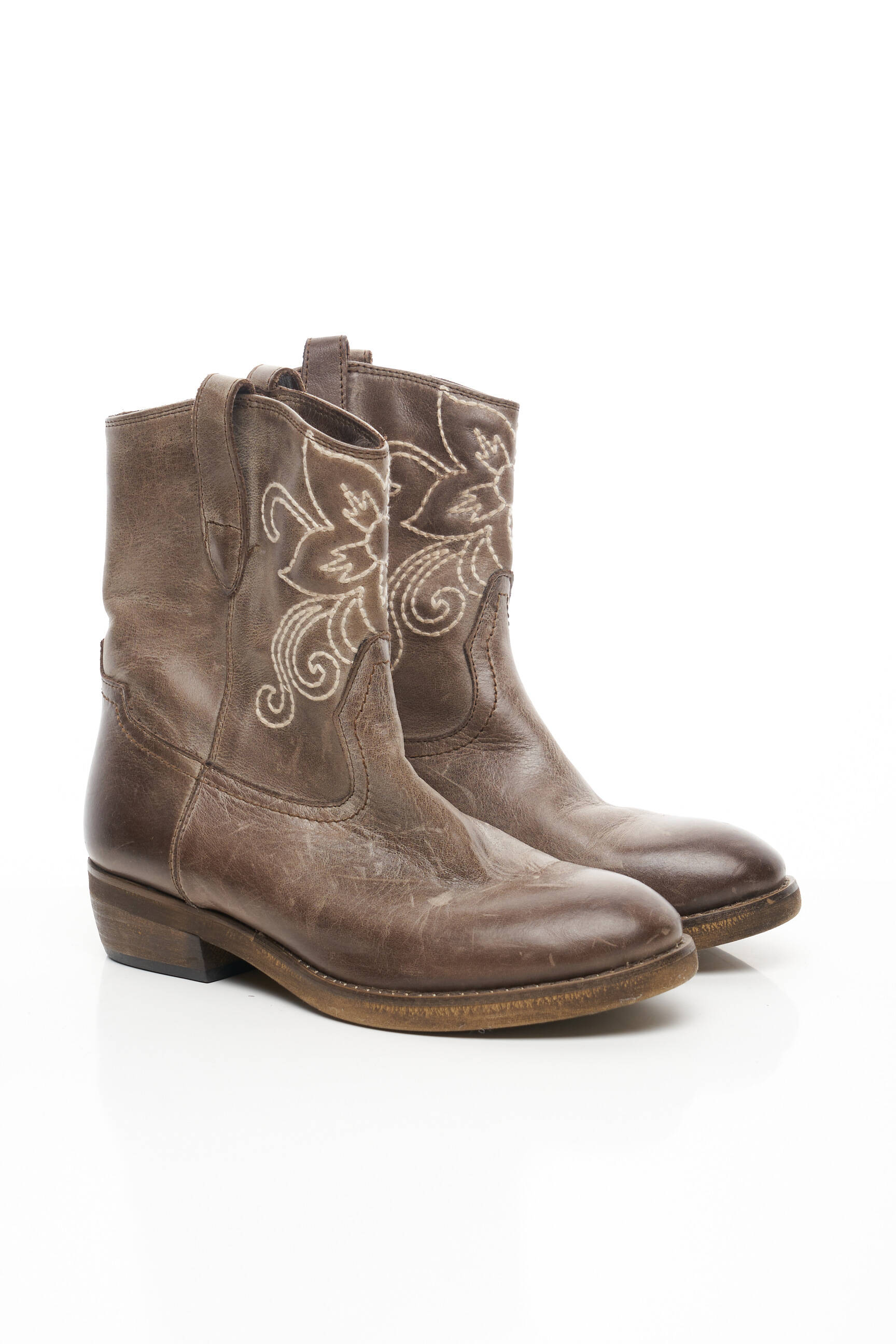 Ann Tuil Bottines Femme couleur marron