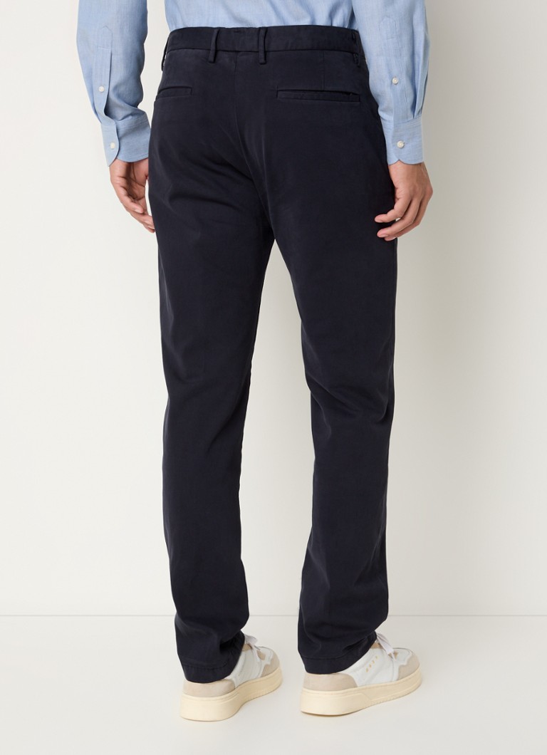 Pantaloni chino slim fit Boggi Milano cu buzunare interioare