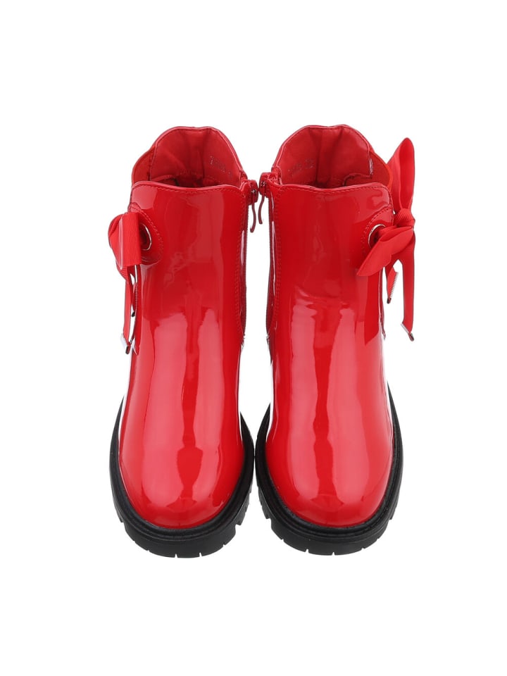 Ital-Design Stiefelette in Rot günstig kaufen