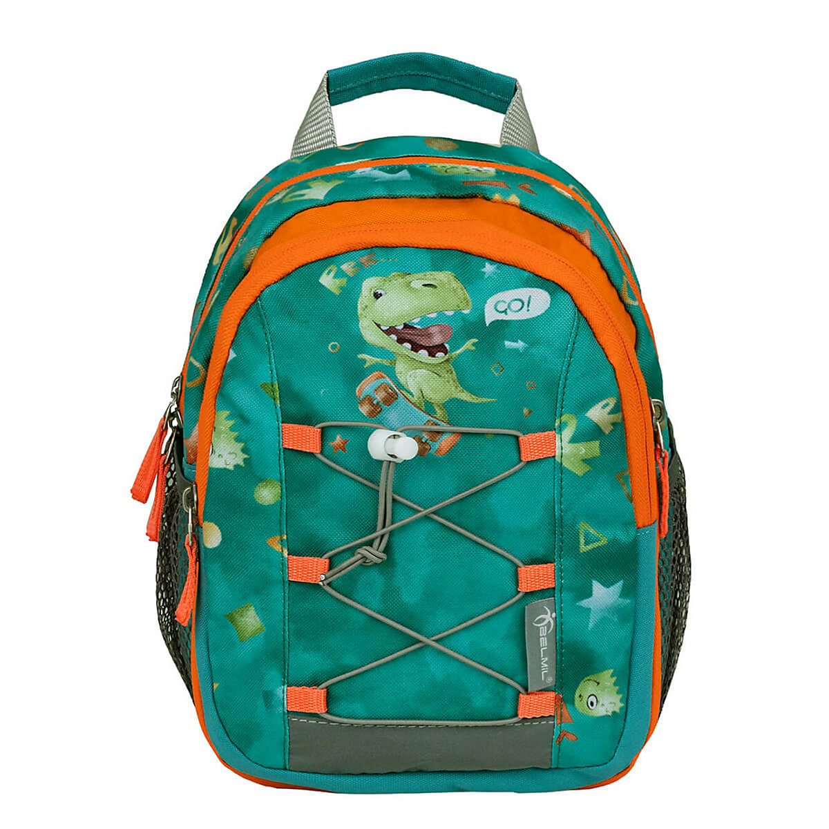 Kindergartenrucksack Mini Kiddy Kindergartenrucksack für 1-3 Jährige Kinder mit Brustgurt türkis