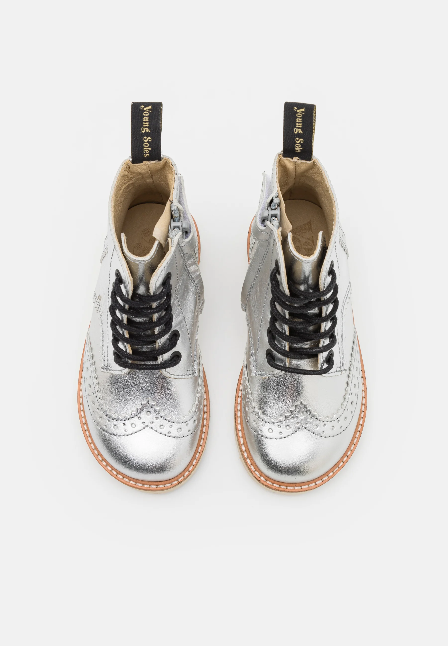 Young Soles SIDNEY BROGUE BOOT UNISEX - Botines con cordones