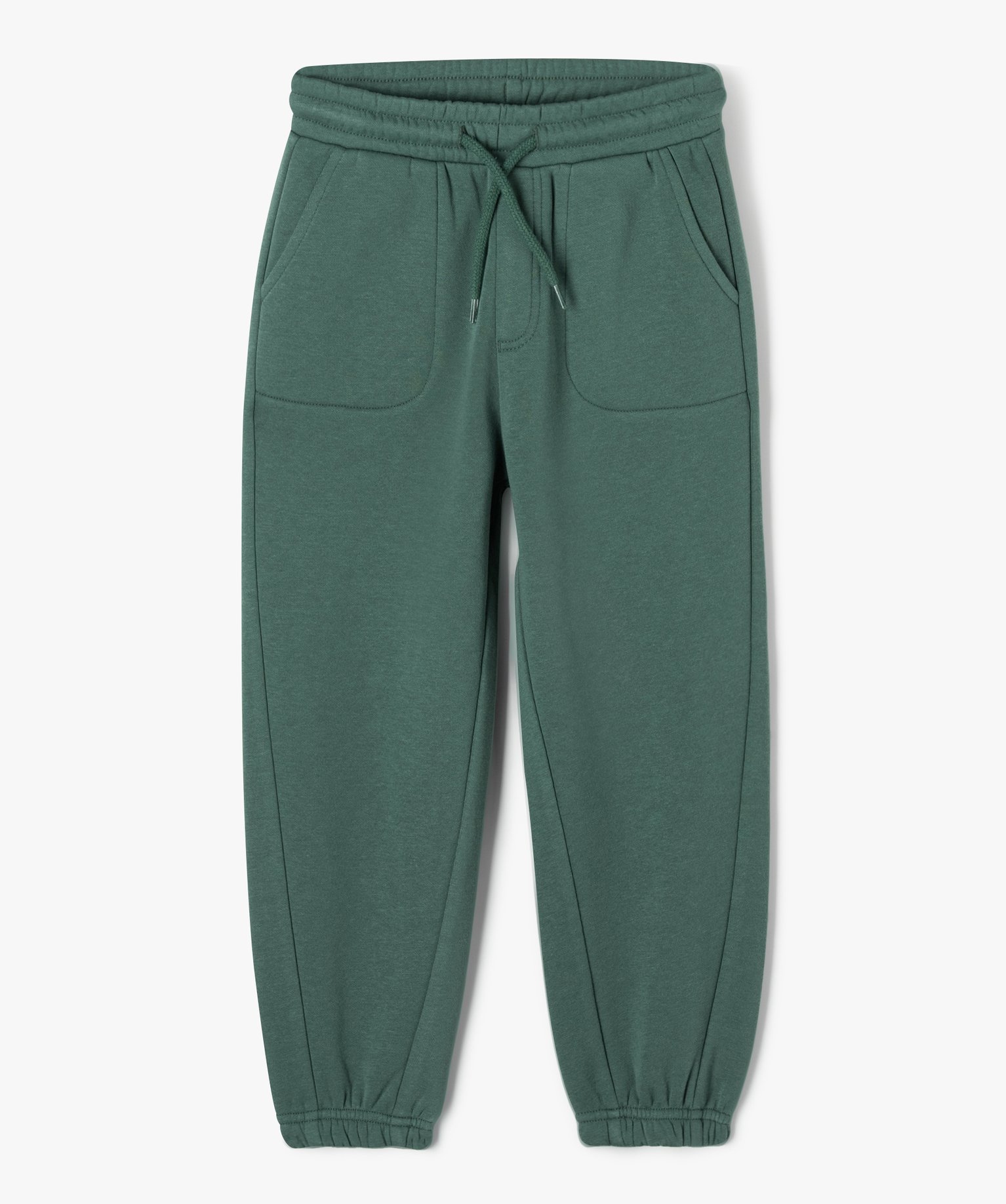 Pantalon de jogging molletonné Garçon vert | GEMO