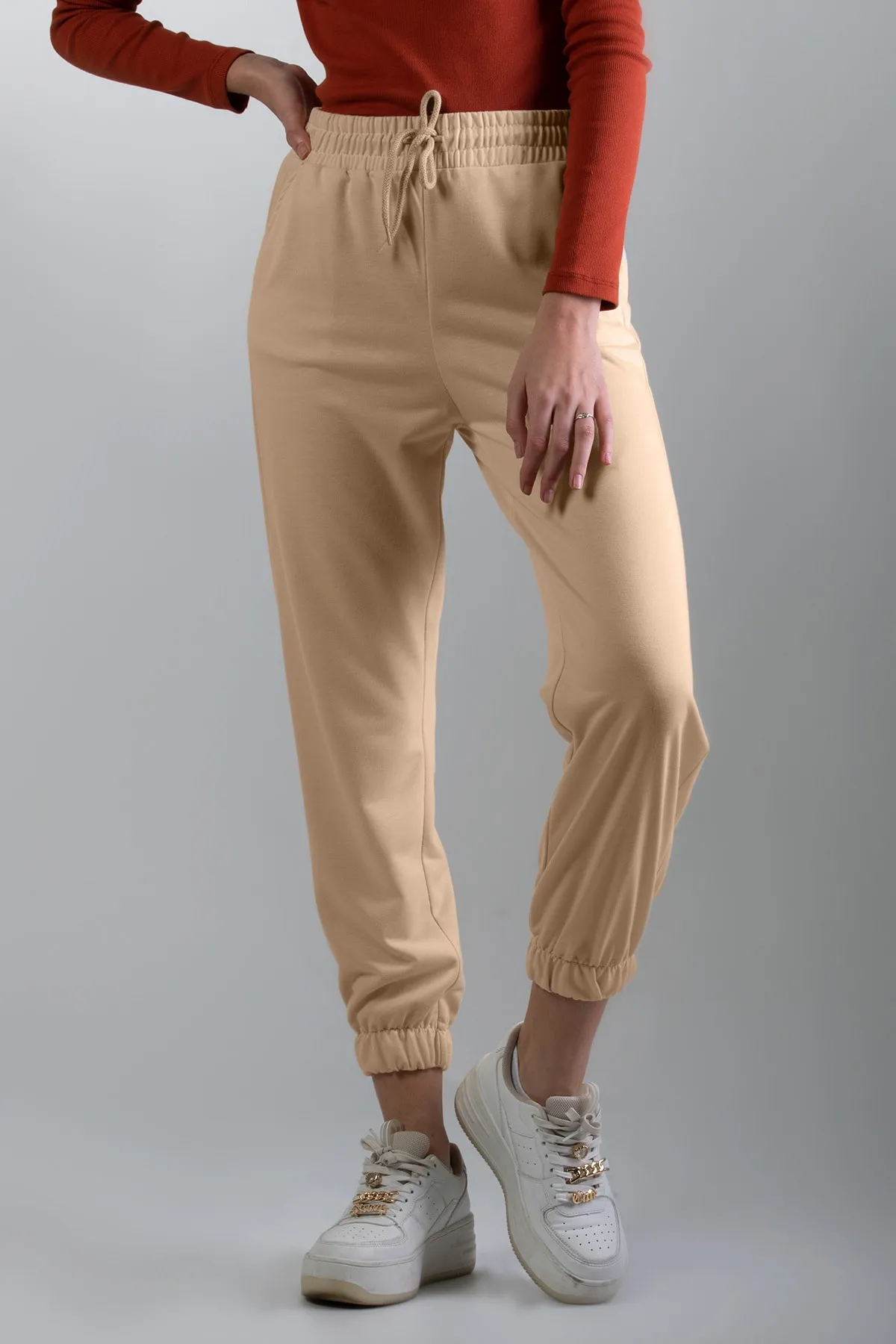 Pattaya  Basic-Strick-Jogginghose für Damen P21w110-66355