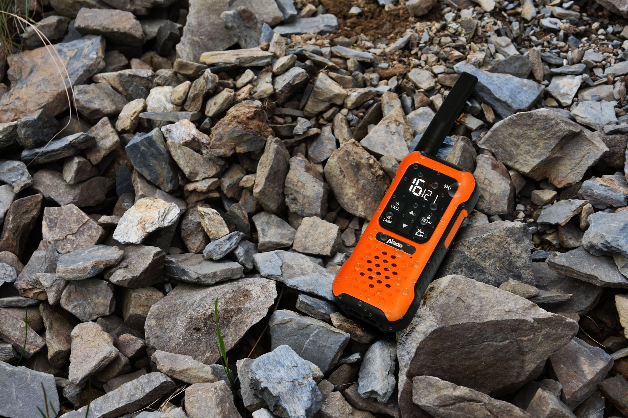 Alecto FR300OE Set von 2 Robustes Walkie-Talkies