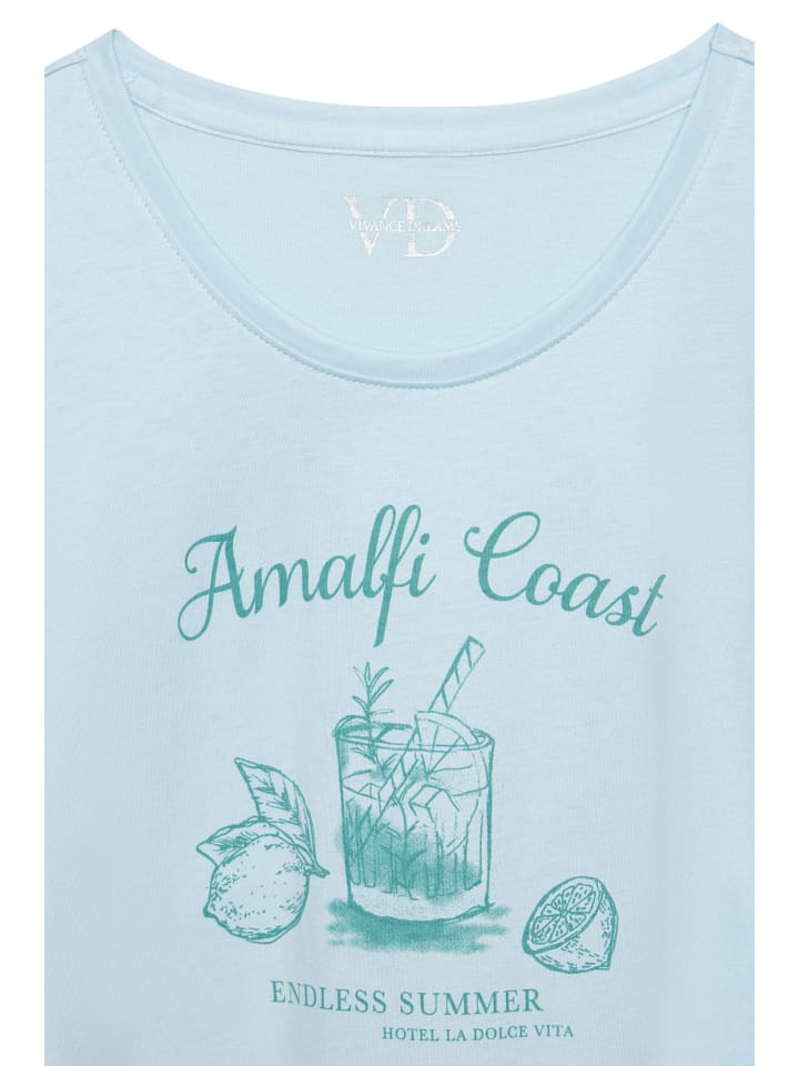 VIVANCE DREAMS Sleepshirt in hellblau günstig kaufen 32/34