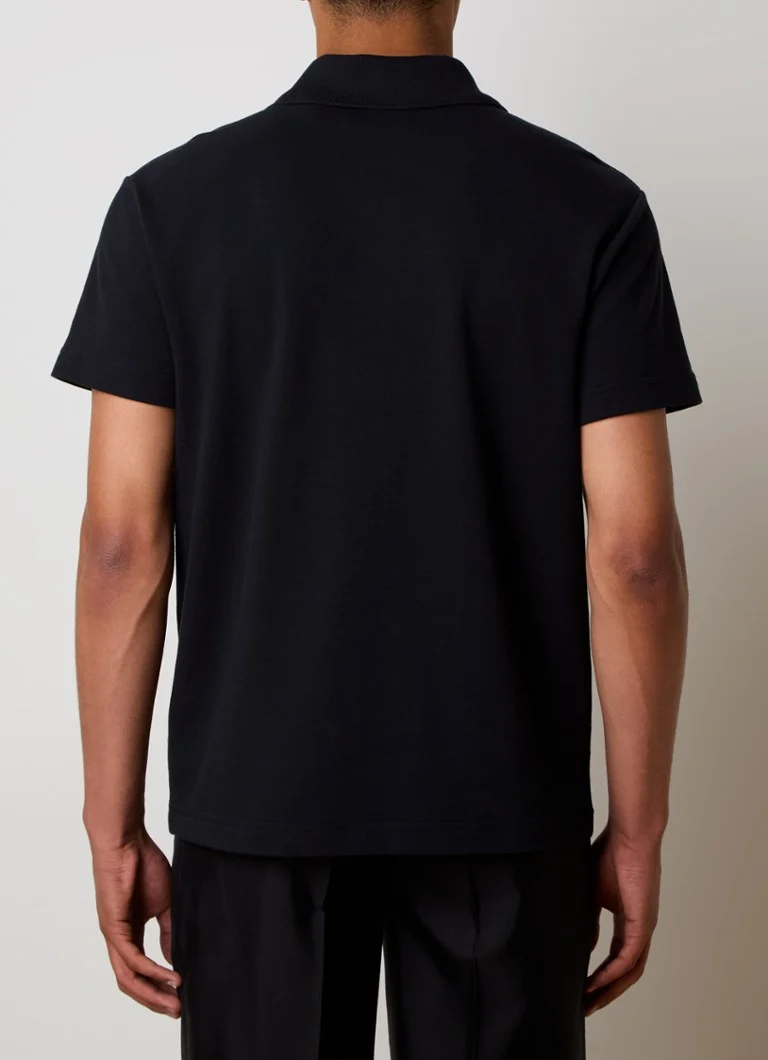 Burberry Regular fit polo krekls no pikē kokvilnas ar izšuvumu no logotipa