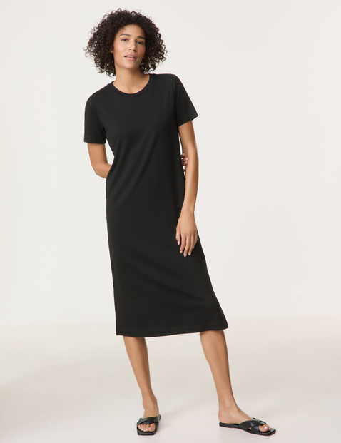 Shirtkleid aus Heavy-Jersey