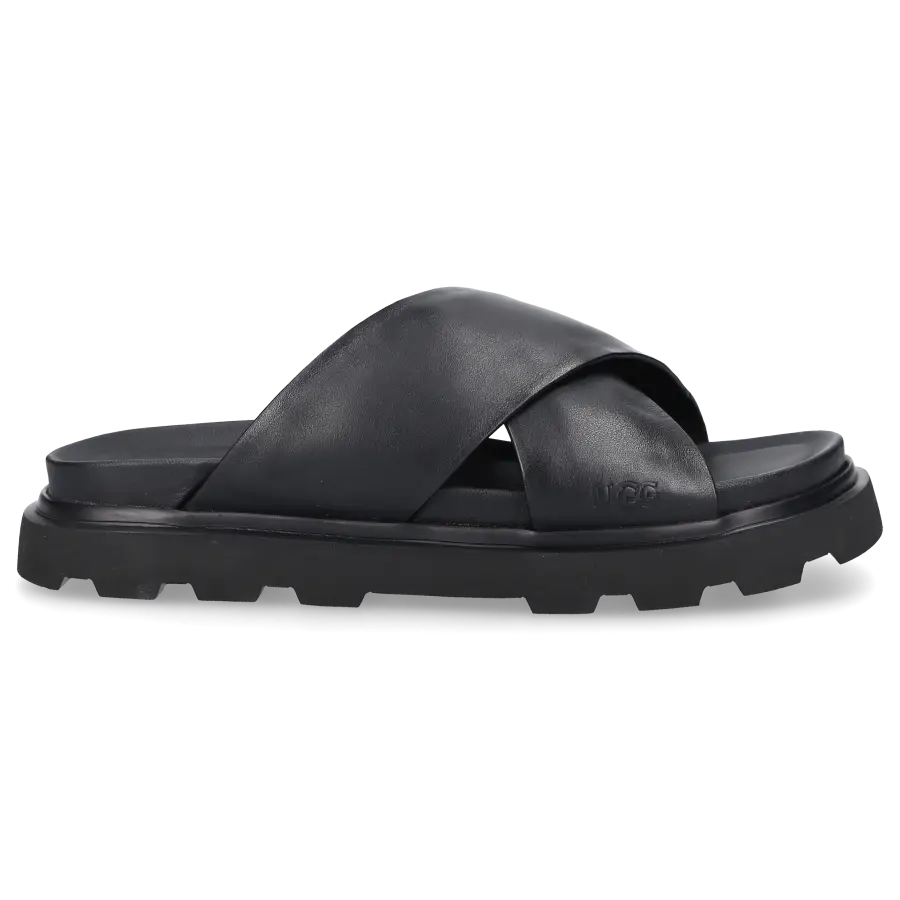 UGG - Pantoletten CAPITELLE Kalbsleder - schwarz