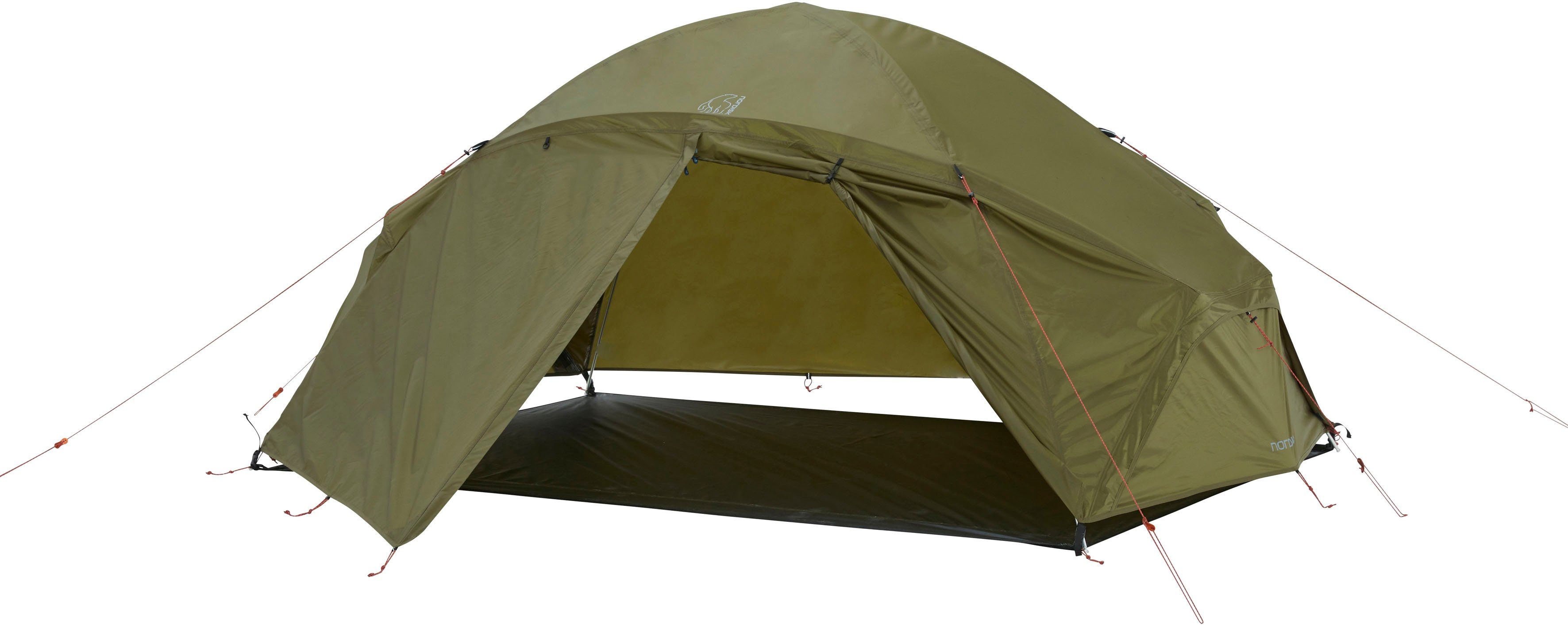 Nordisk Geodätzelt Otra 2 PU Tent Dark Olive, Personen: 2 (Packung, 1 tlg)