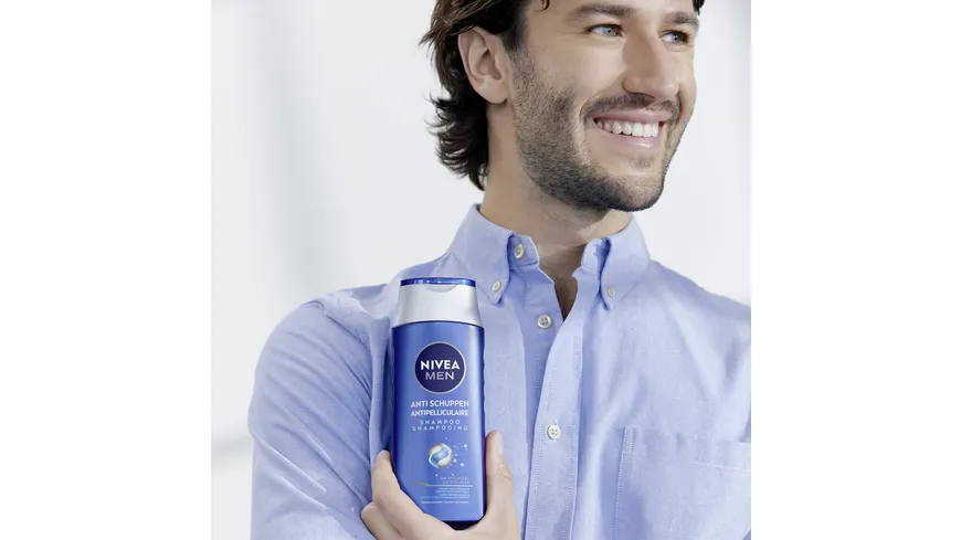 NIVEA MEN Anti Schuppen Shampoo für gesundes Haar & Kopfhaut 250 ml