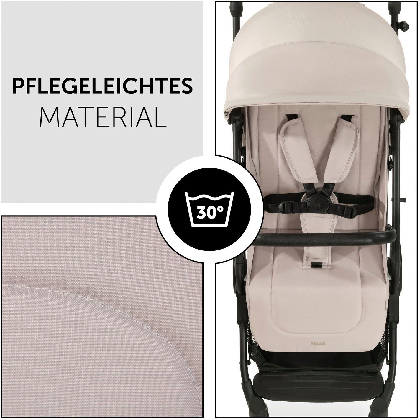 Hauck Kinder-Buggy Travel N Care, beige