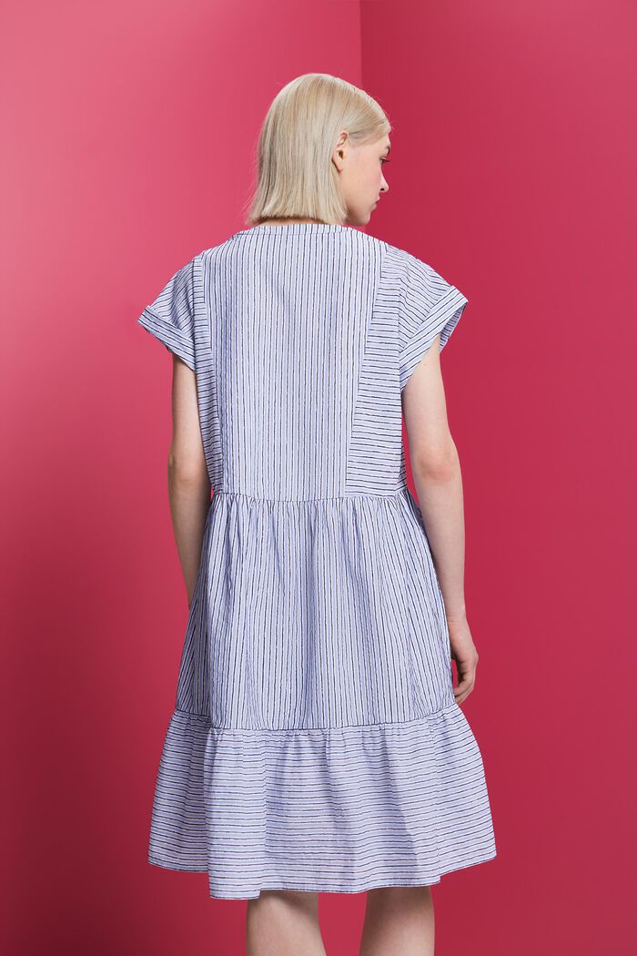 Streifenkleid, 100 % Baumwolle