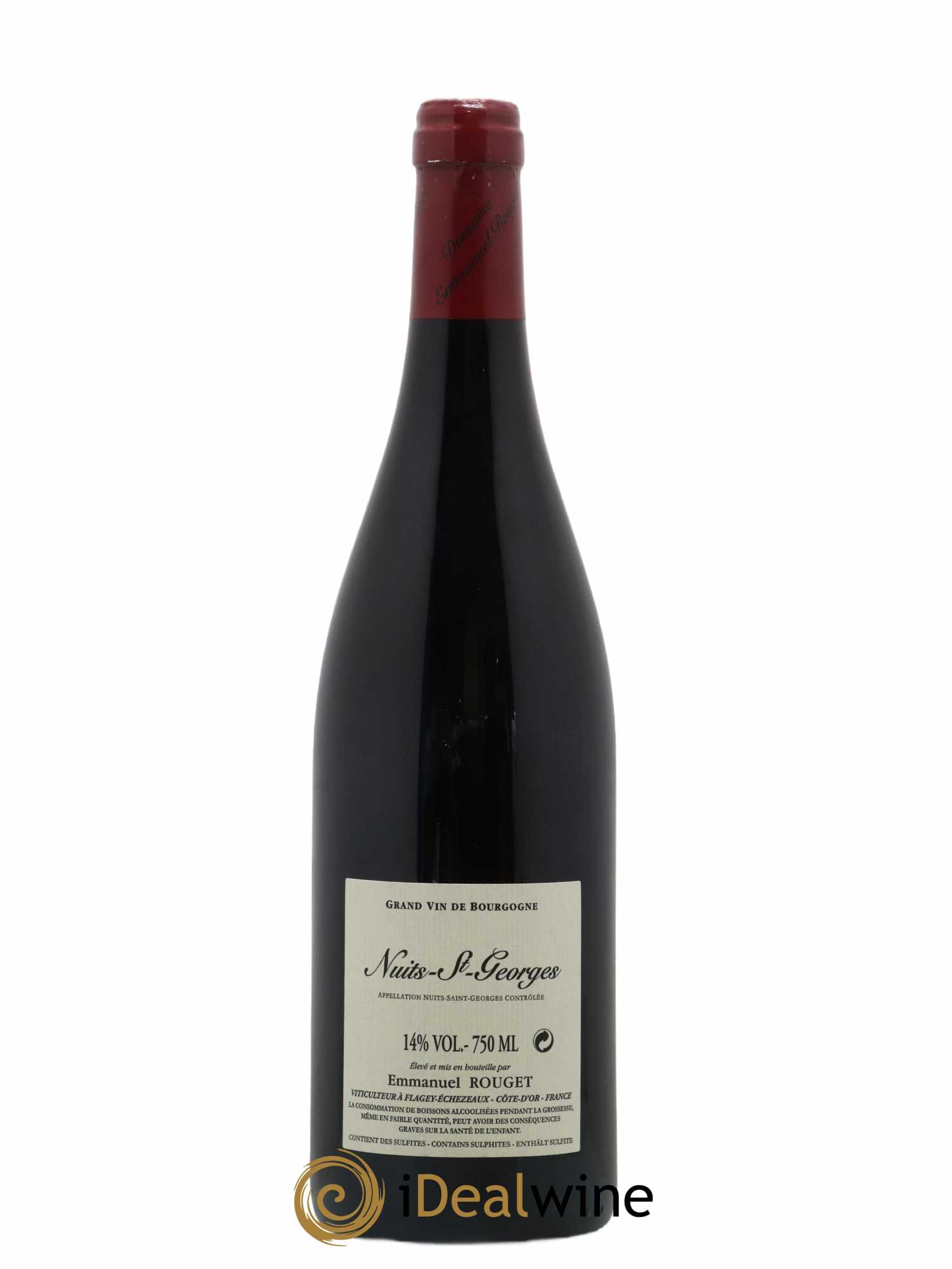Nuits Saint-Georges Emmanuel Rouget  2015 - Lot de 1 Bouteille