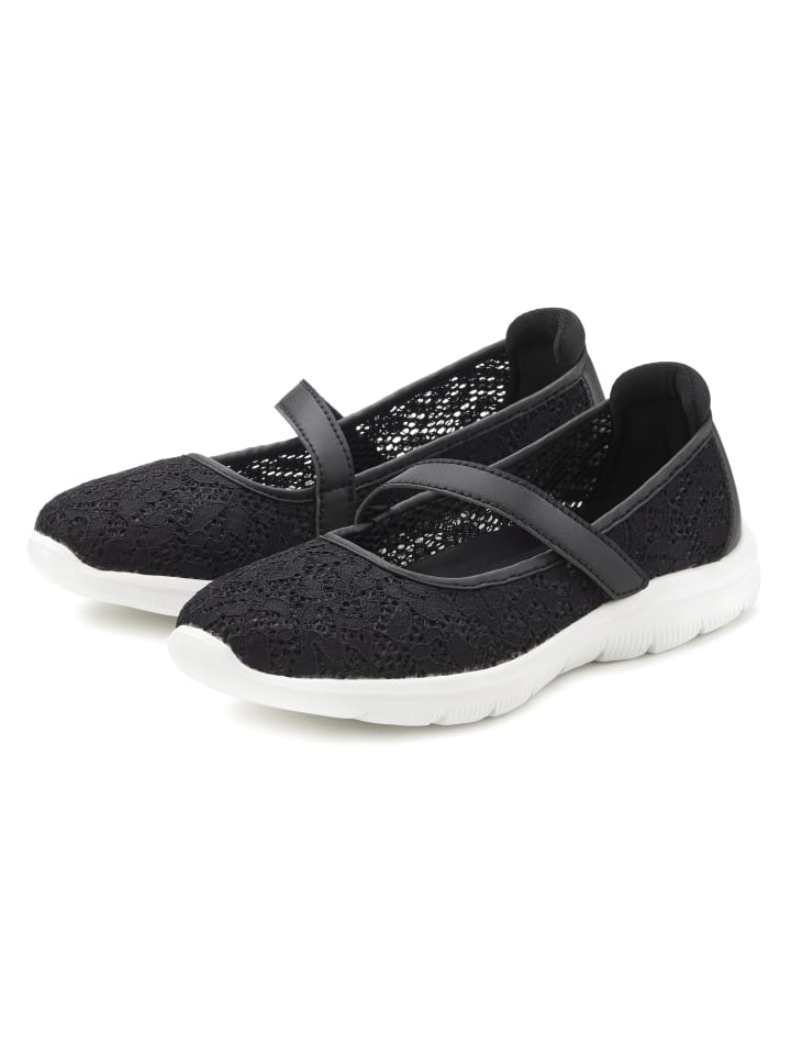 LASCANA Slipper in schwarz günstig kaufen