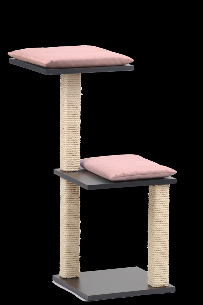 Silvio Design Katzenbaum Jaimie anthrazit/rosa