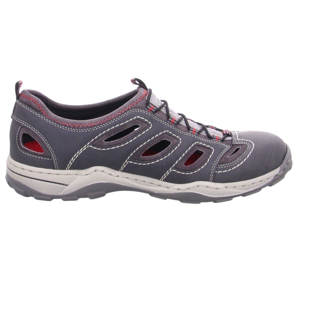 RIEKER Stiefeletten grau