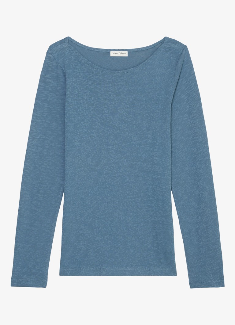 Marc O'Polo long-sleeved shirt with mottled design