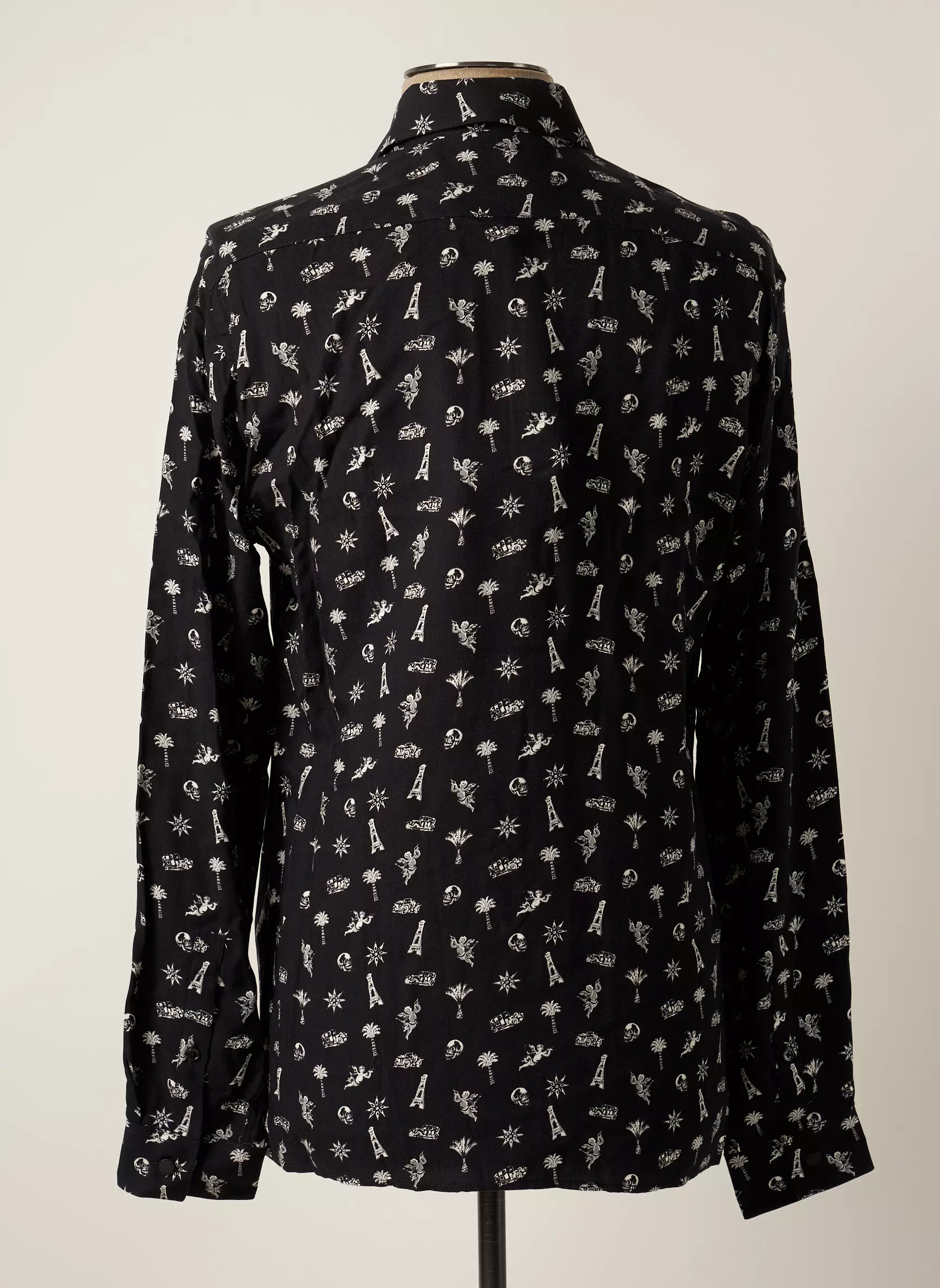 The Kooples Manches Longues Homme couleur noir