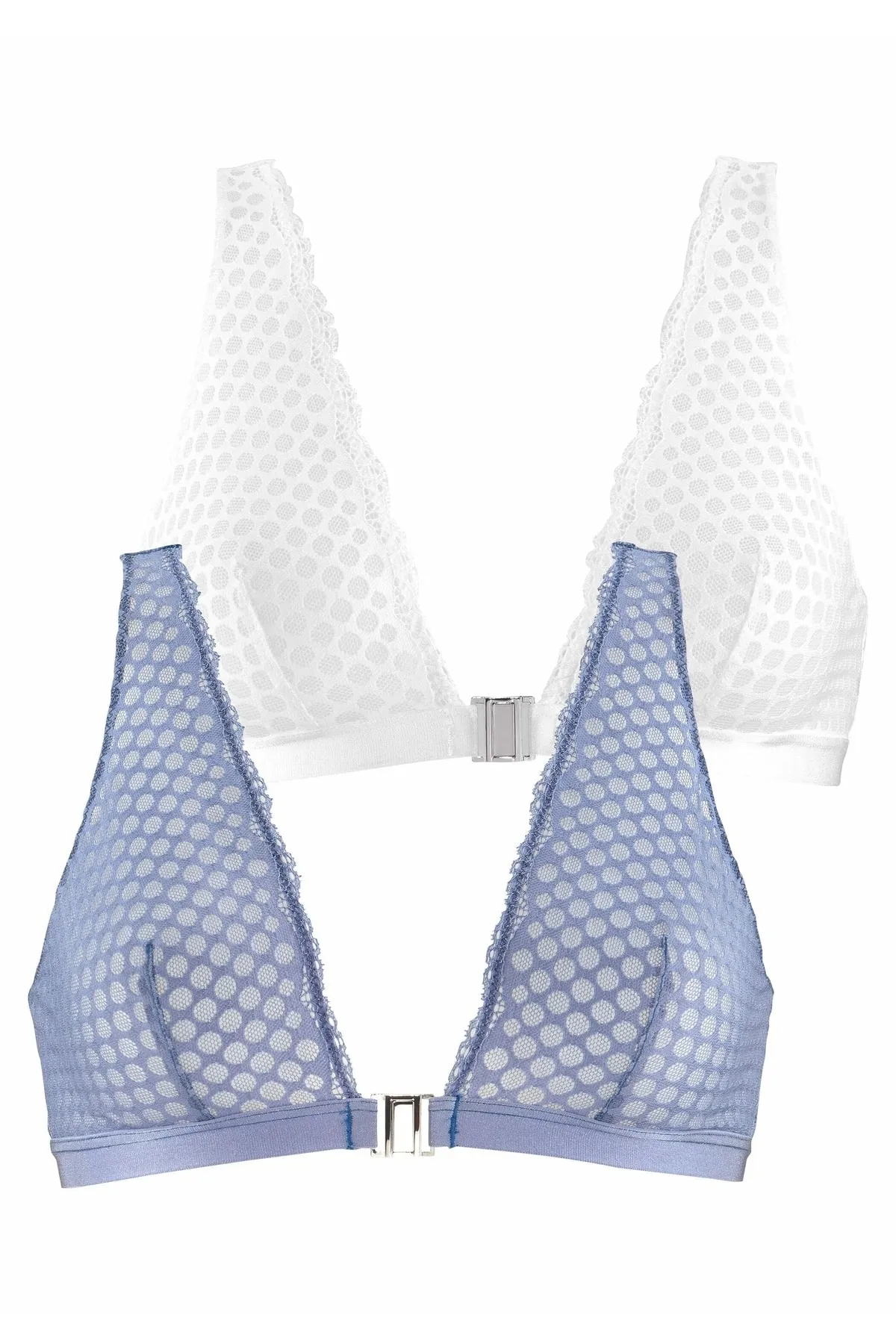 PETITE FLEUR  BH - Blau - Unifarben