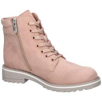 Marco Tozzi Schnür Boots in rosa