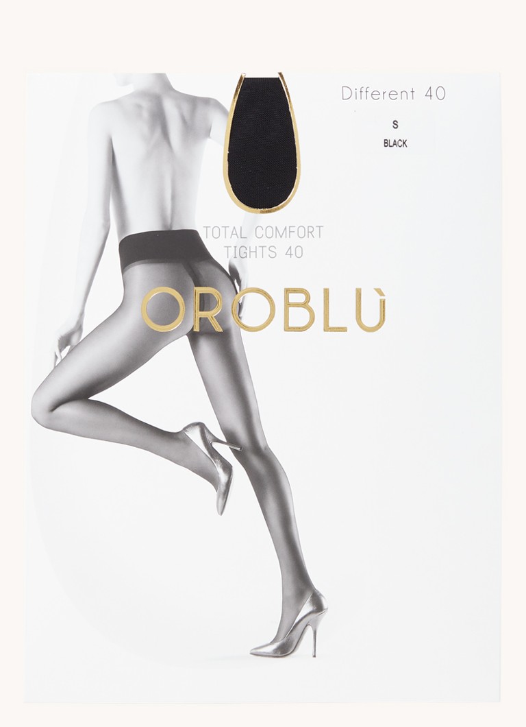 Oroblu Įvairios pėdkelnės su 40 denų audiniu
