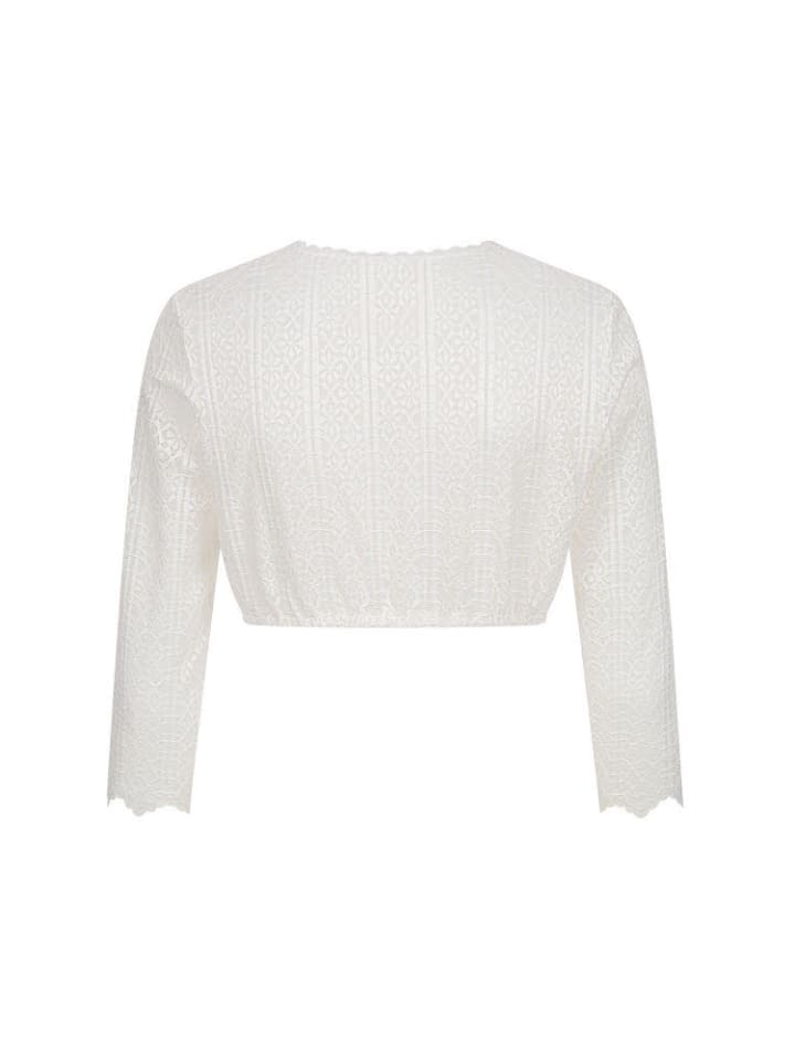 Nübler Dirndlbluse Langarm Julia in Creme günstig kaufen