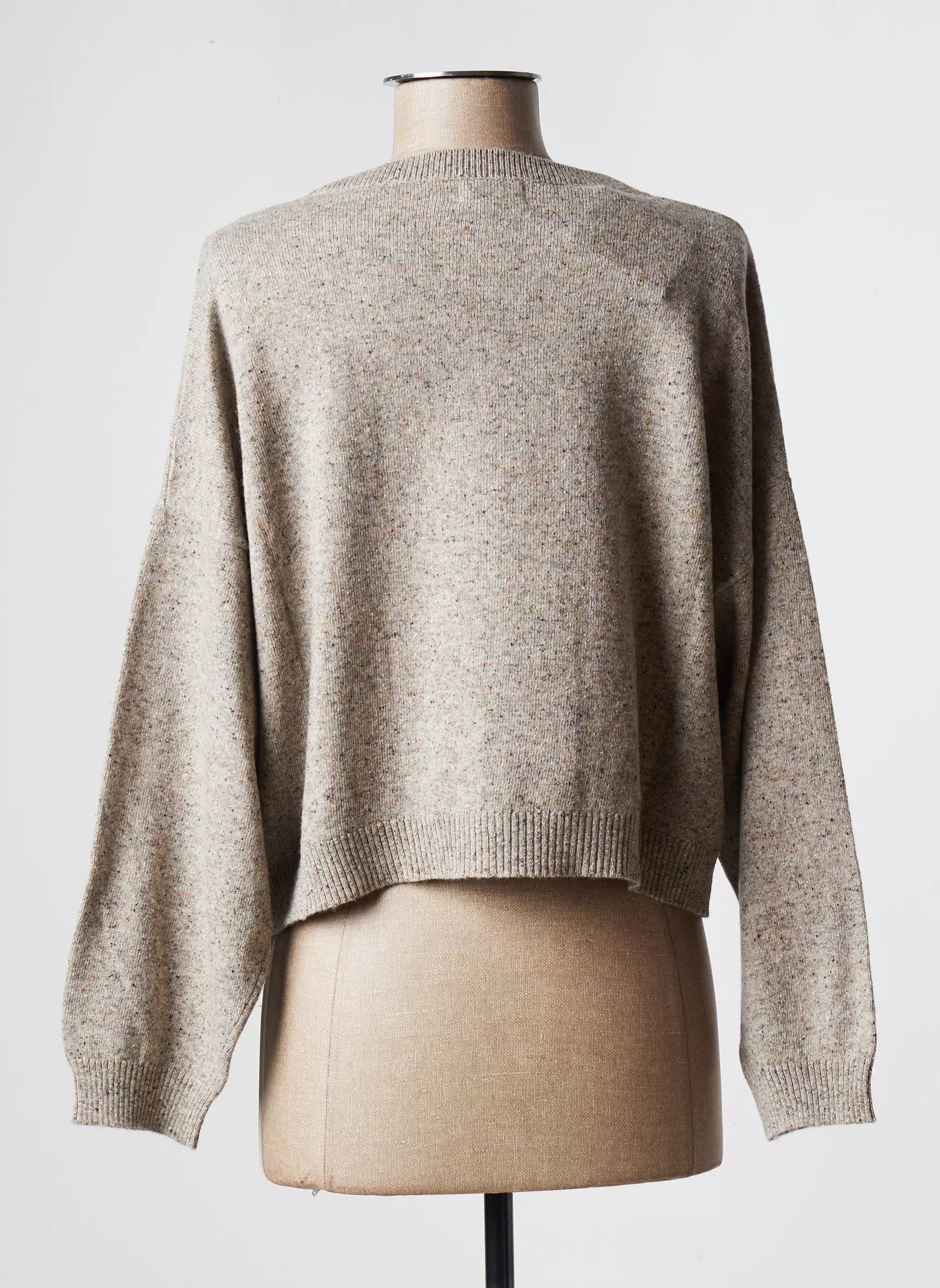 Maevy Pulls Femme couleur beige
