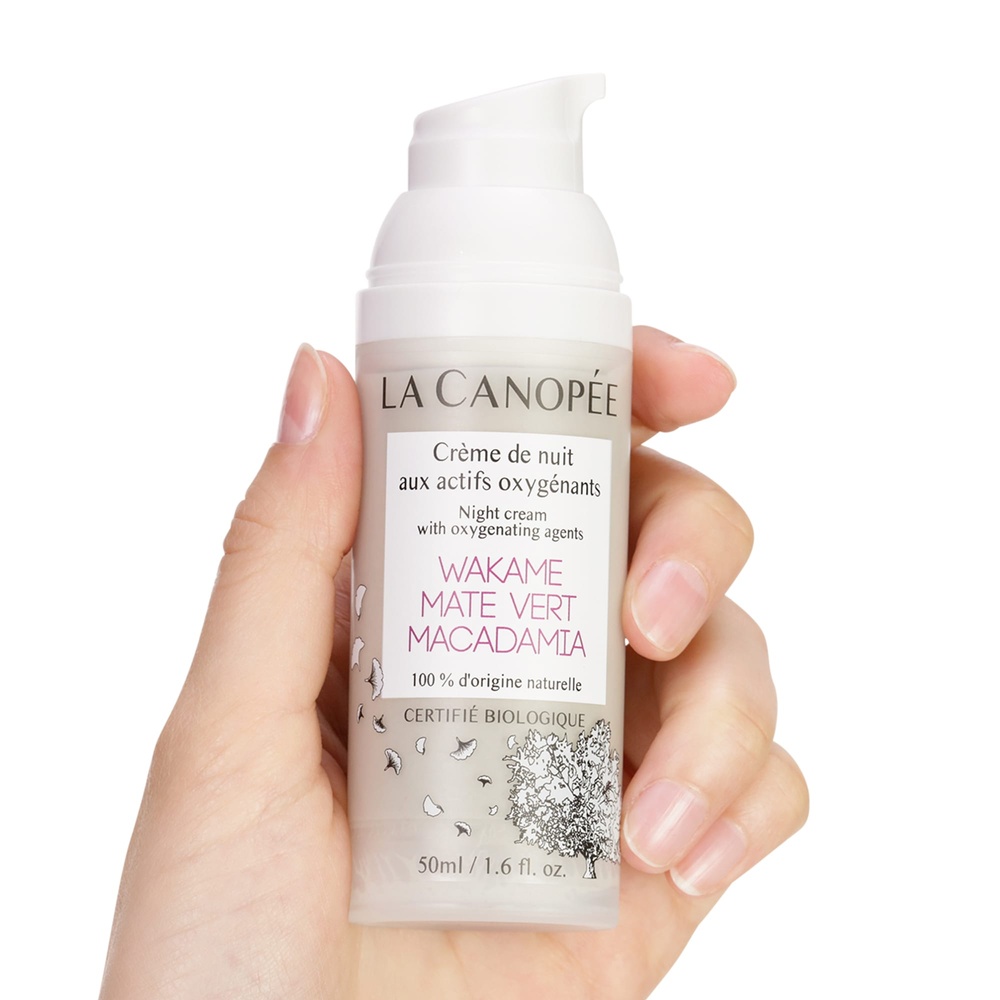 la canopée Crème de nuit aux actifs oxygénants Soin de nuit