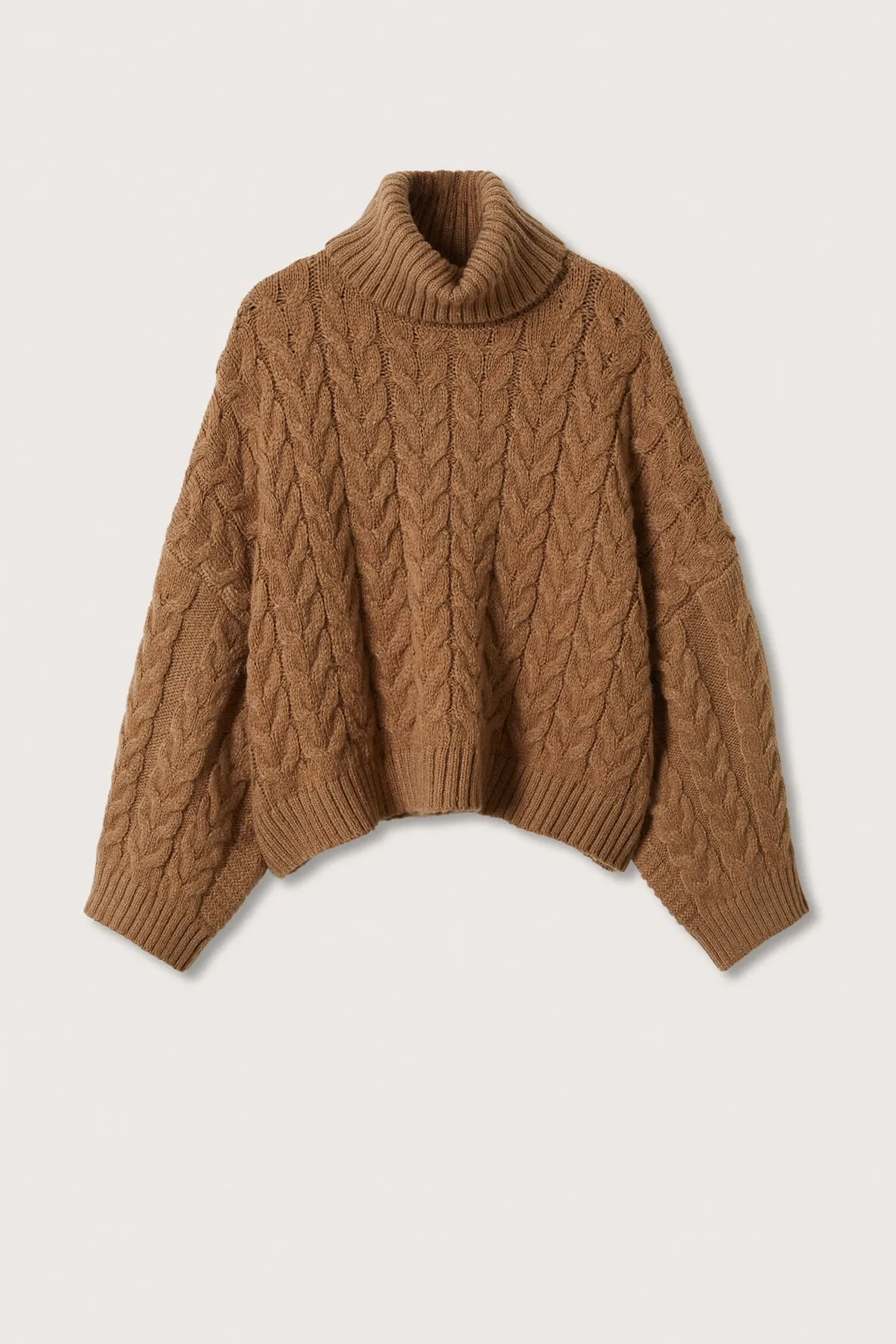 MANGO  Pullover - Braun - Regular Fit
