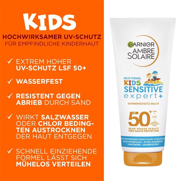 Kids UV- Schutz Sonnenmilch SPF 50+
