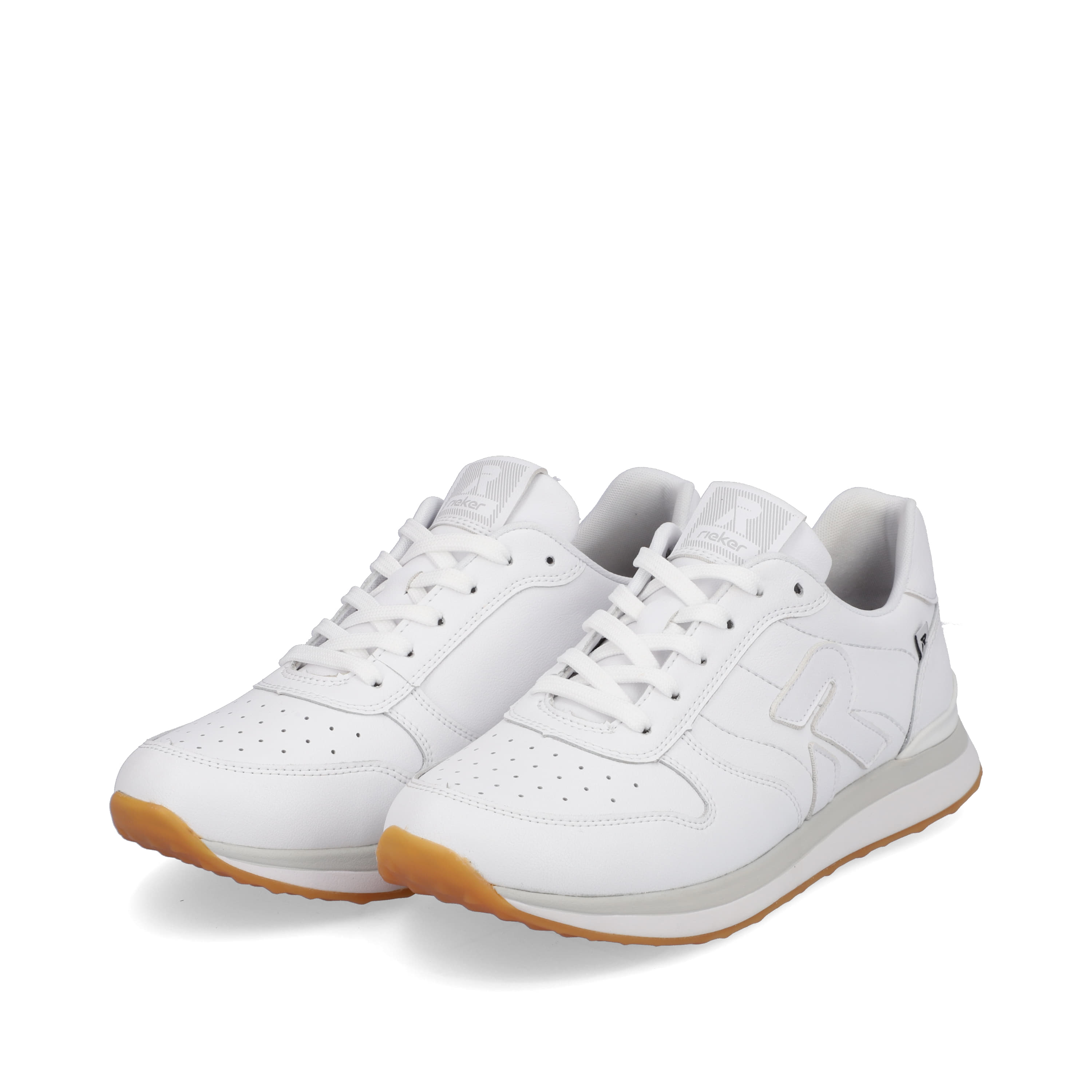 Rieker Damen Sneaker Low frost white