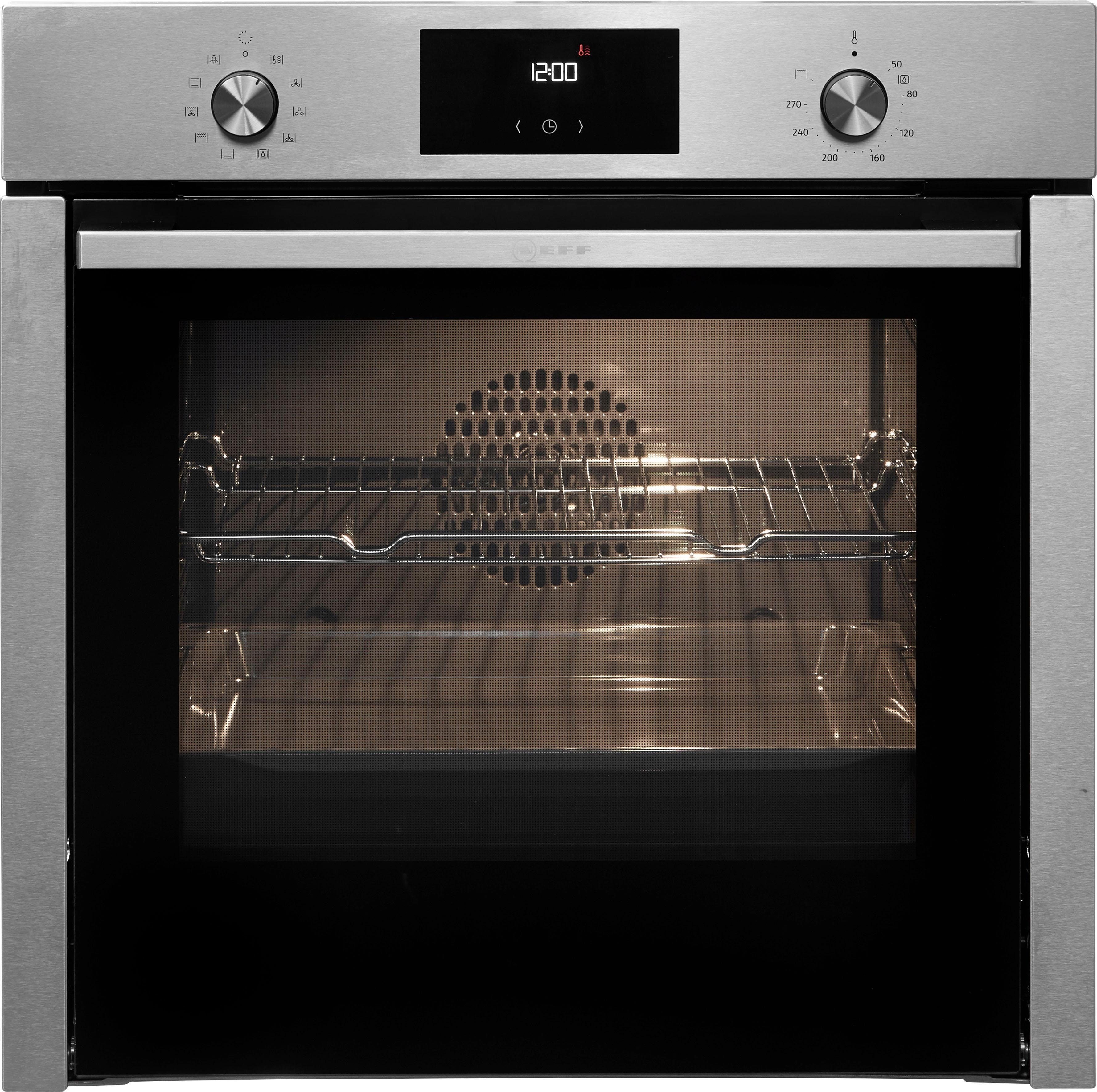 NEFF Einbaubackofen B4CCE2AN0, mit Teleskopauszug nachrüstbar, easyClean, mit Slide&Hide®