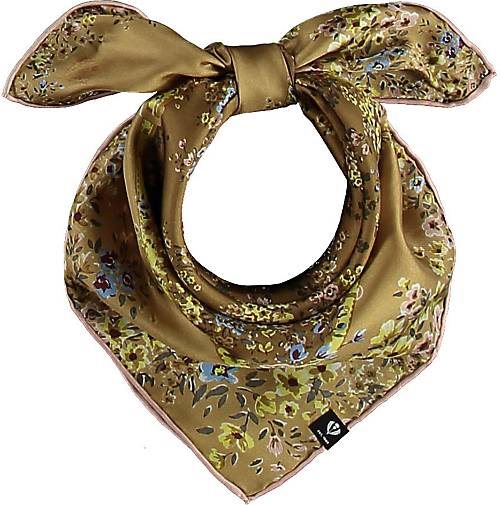 FRAAS Nickituch mit Blümchen-Print aus reiner Seide