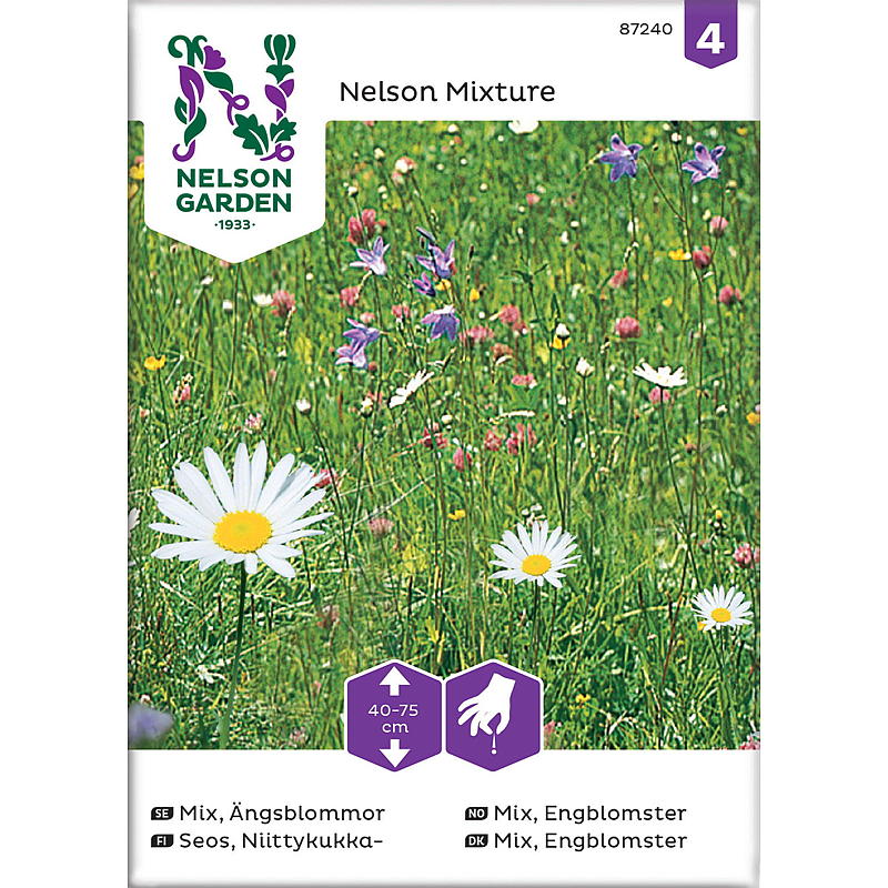 Nelson garden Frø Mix Engblomster