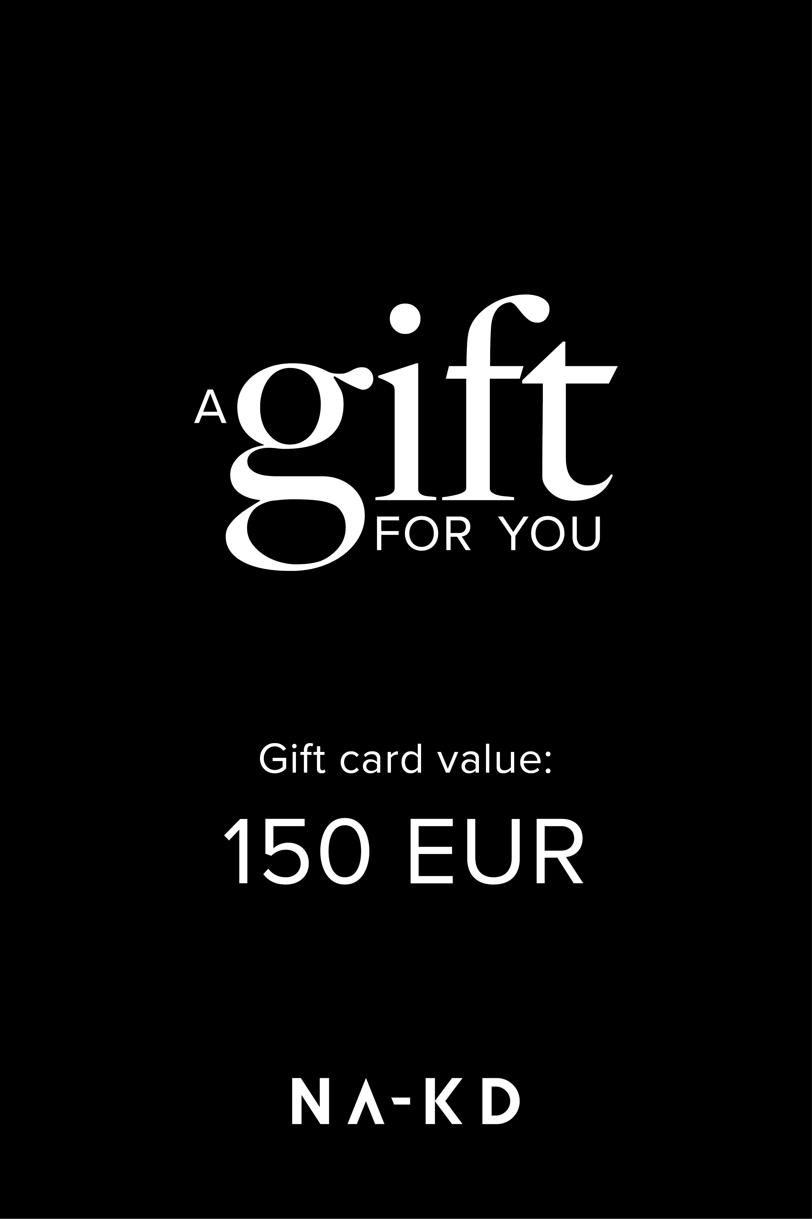 Ein Geschenk. Unbegrenzte Auswahl an Mode.