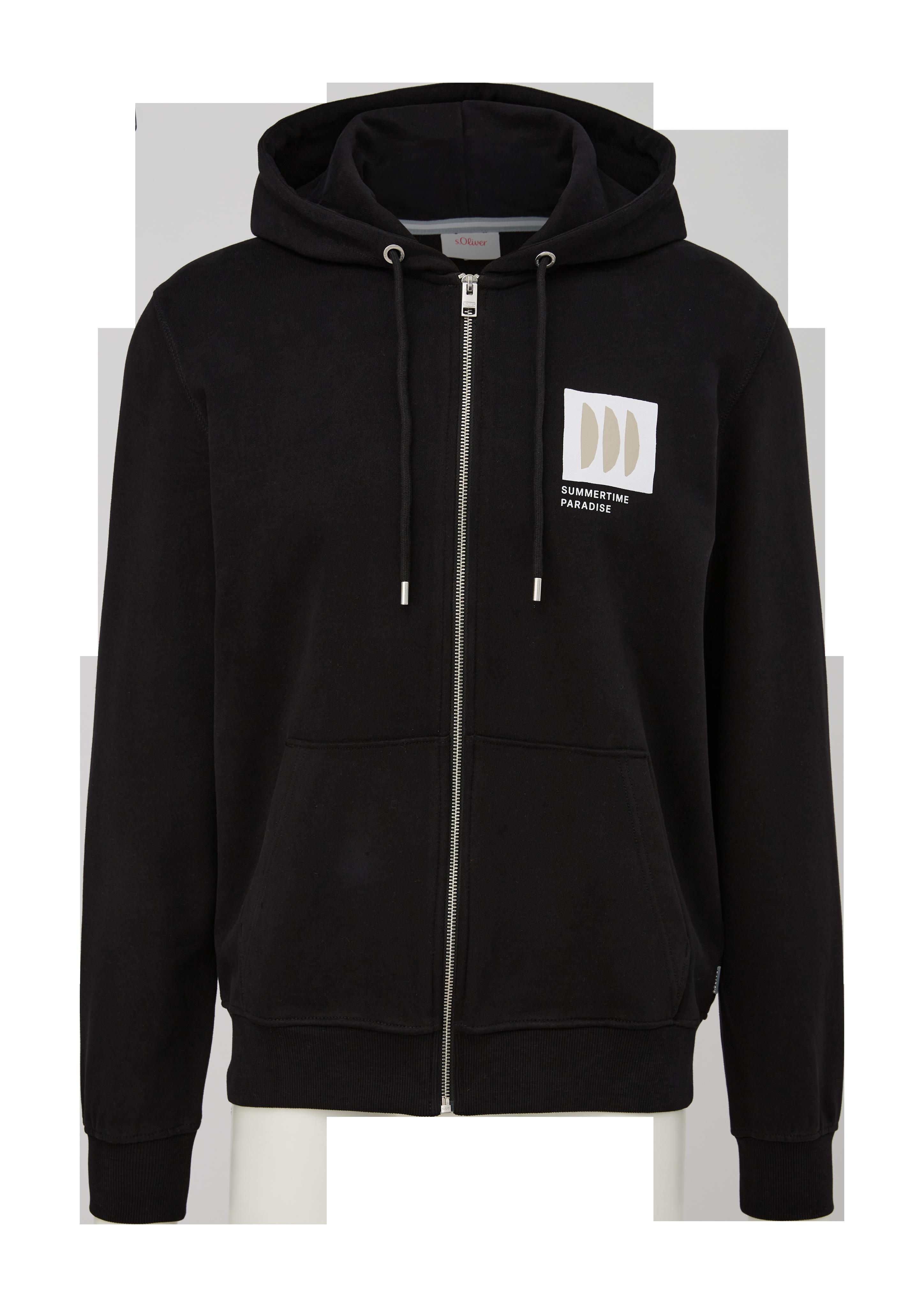 Sweatjacke aus Baumwolle  2131488-99D1