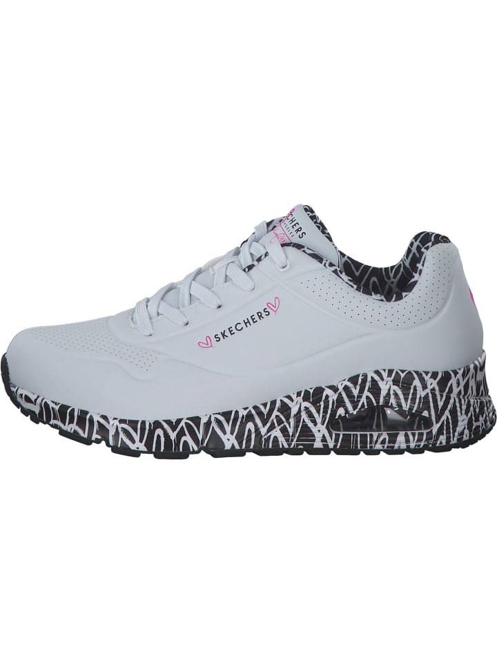 Skechers Sneakers Low in white/black günstig kaufen