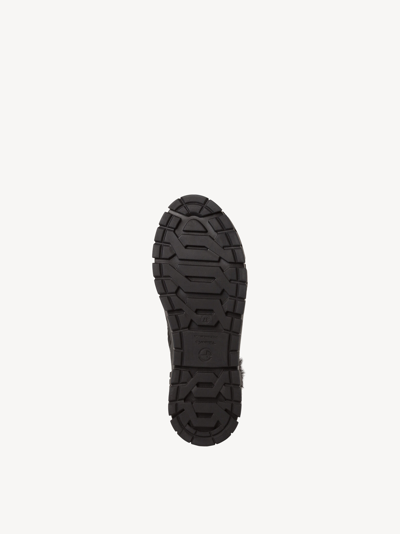 Bottine en cuir - noir doublure chaude