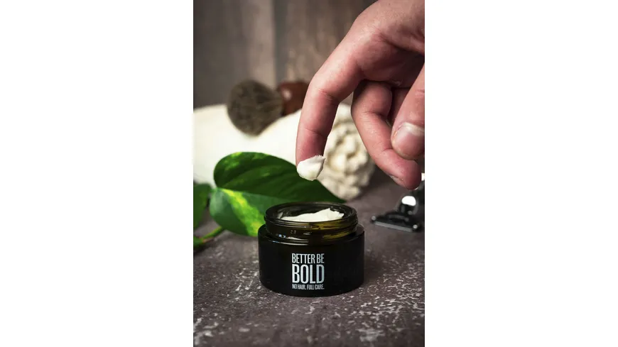 BETTER BE BOLD Glatzencreme Mattierend No Hair Full Care 50 ml