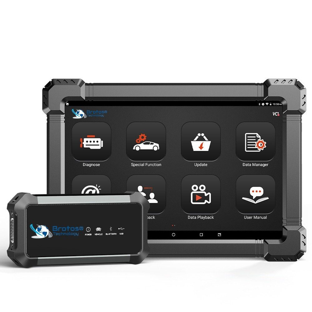 Brotos® Kfz-Diagnosegerät Auto-OBD2-Diagnose Tablet 980 Kfz-Bluetooth-Scan-Codeleser Kfz DIGITAL