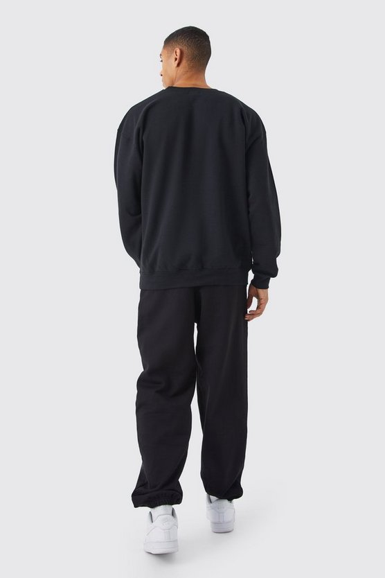 Oversize Worldwide Sweatshirt mit Print