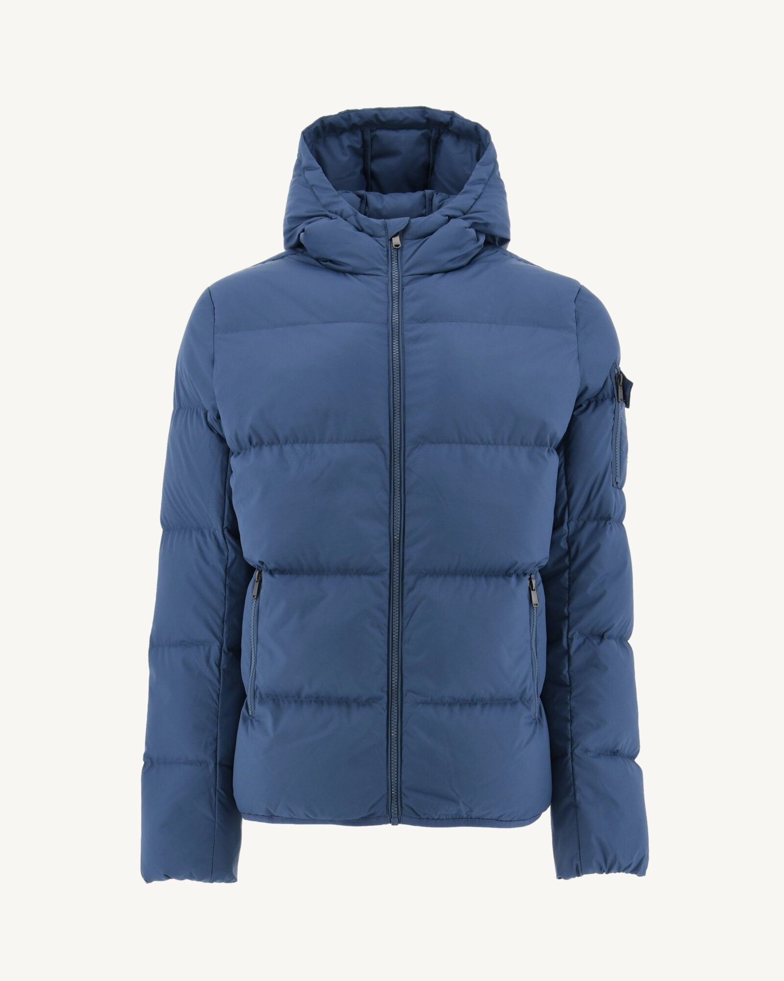 Doudoune à capuche Grand Froid Bleu jeans Toledo