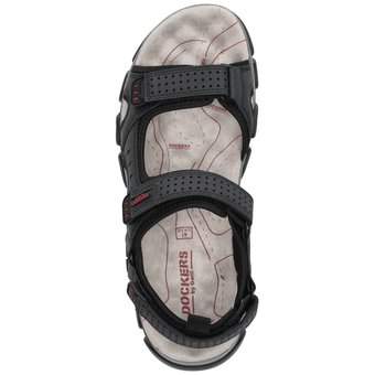 Dockers Trekking Sandale in schwarz
