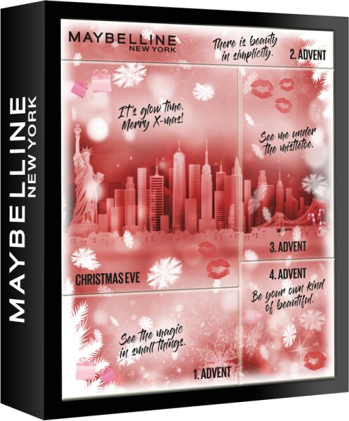 Maybelline Mini Adventskalender Manhattan Adventskalender