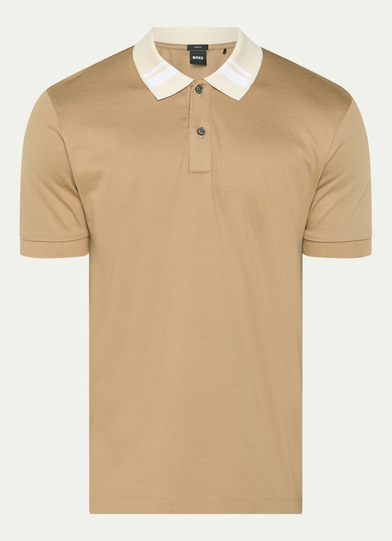 Tricou polo HUGO BOSS Phillipson, croit bine și elastic.