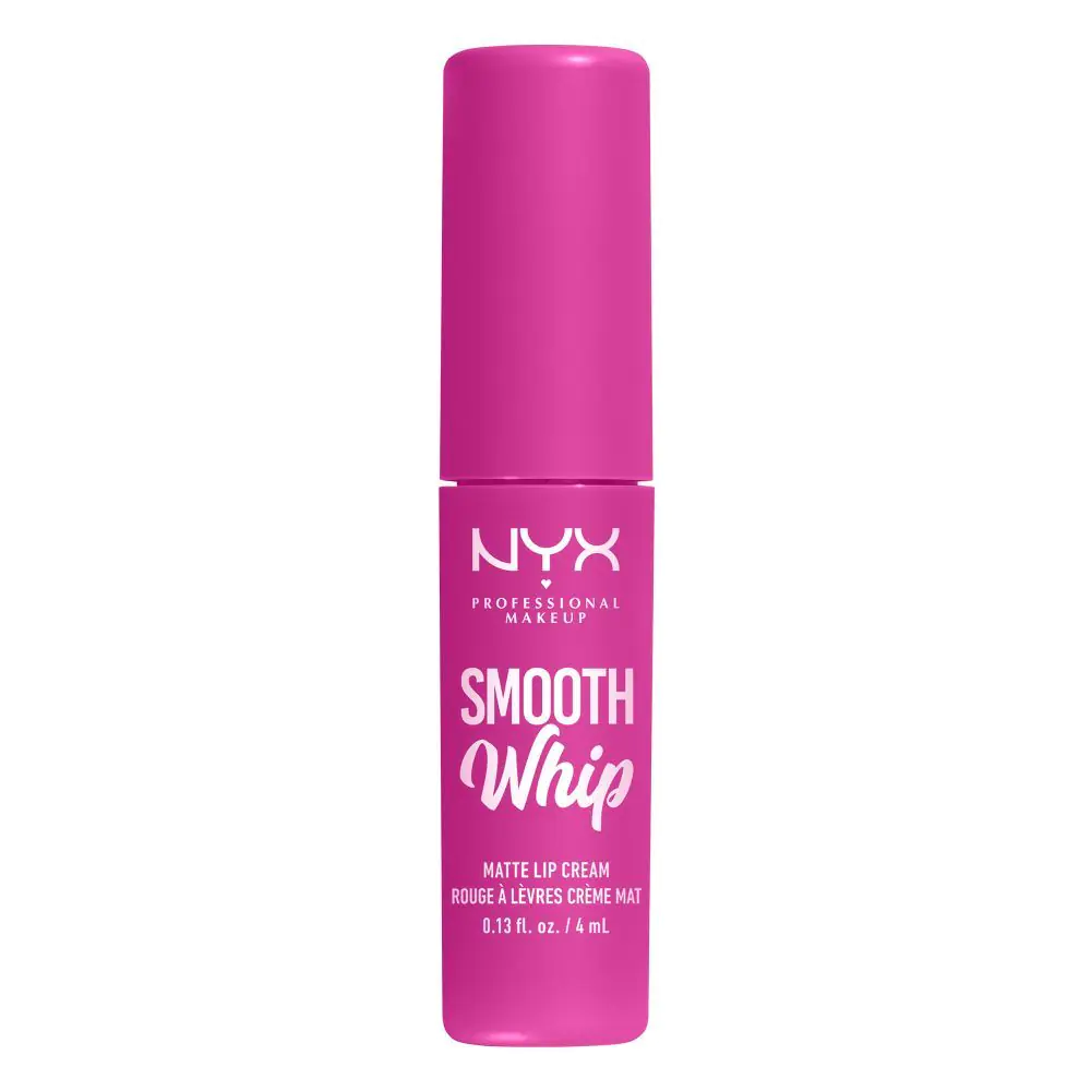 NYX Smooth Whip Matte Lip Cream кармин са пом-пом усне
