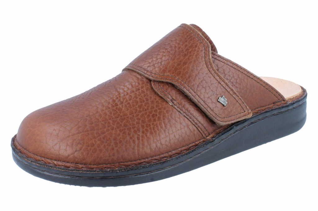 FINN COMFORT Pantoletten braun Finn Amalfi-088164 malt Iowa